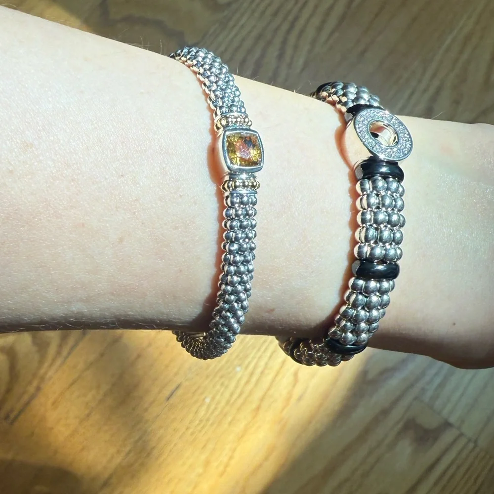 Rittenhouse  Citrine Caviar Bracelet | 6mm from Lagos Sz 7 - Picture 6 of 10